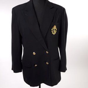 LRL Ralph Lauren Preppy Blazer Jacket 12P